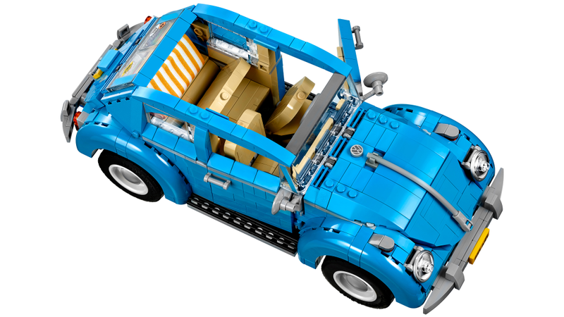 Illustration for article titled Lego's Second Attempt at a Classic '60s VW Beetle Has Finally Perfected Its Curves